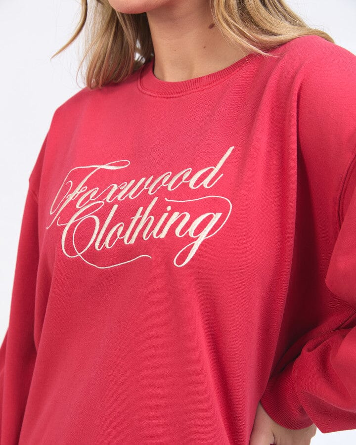 BACK TO BASICS CREW RED