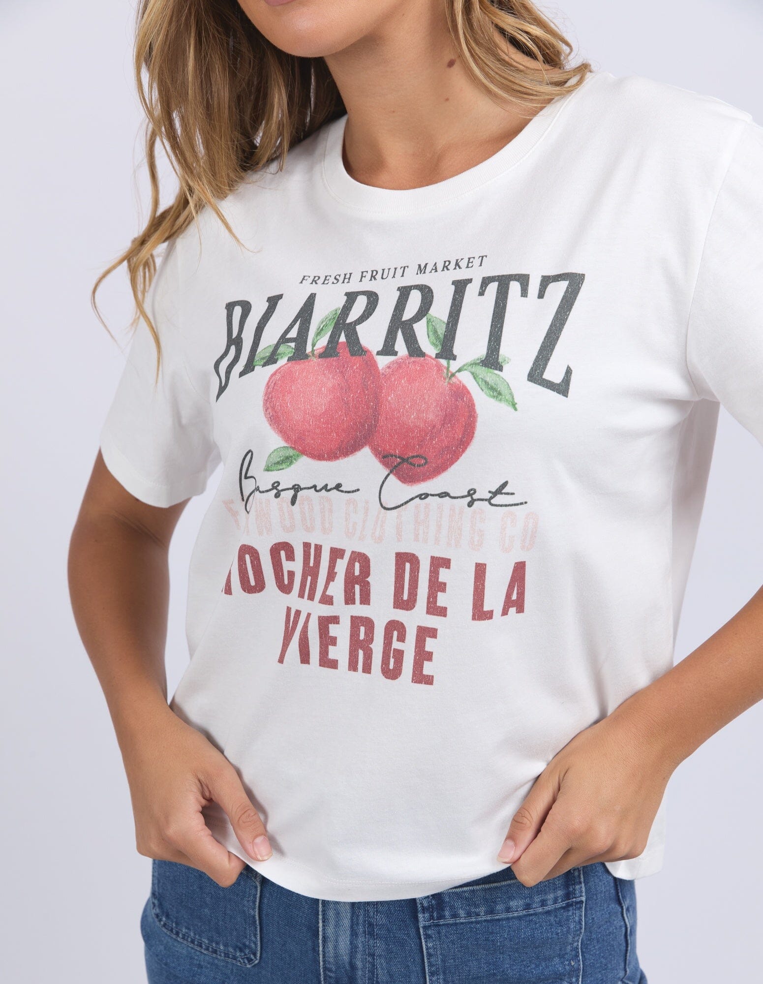 Biarittz Tee Vintage White
