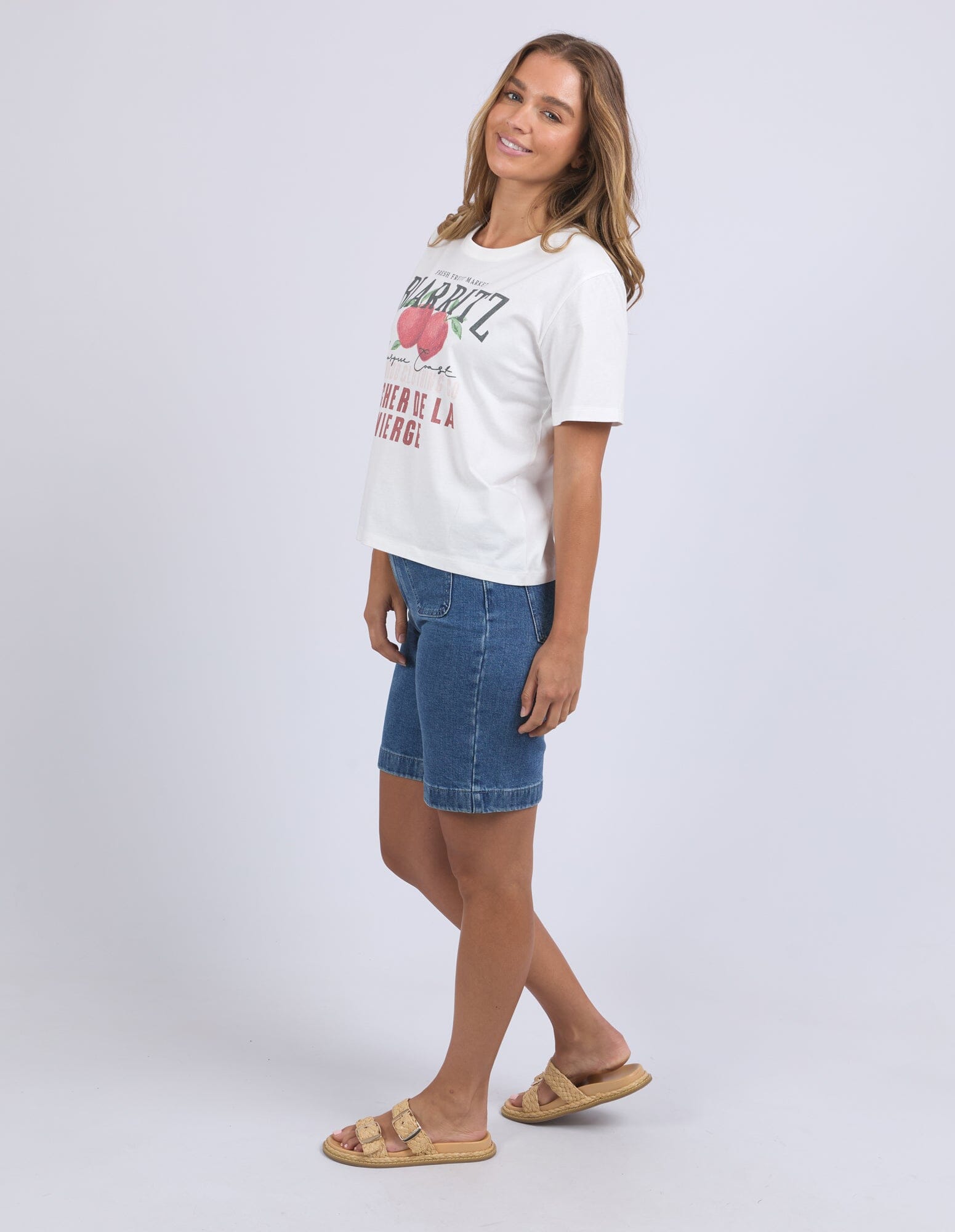 Biarittz Tee Vintage White