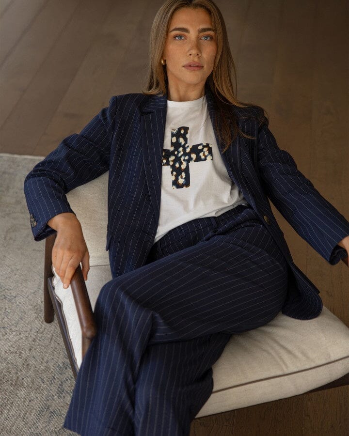 Blanca Blazer Admiralty Stripe