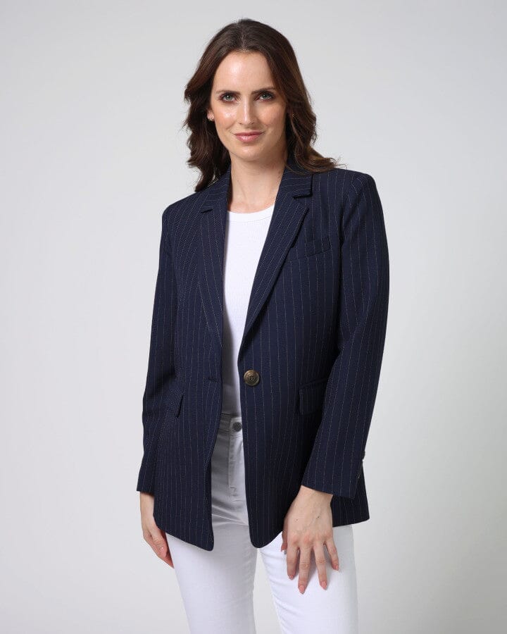 Blanca Blazer Admiralty Stripe