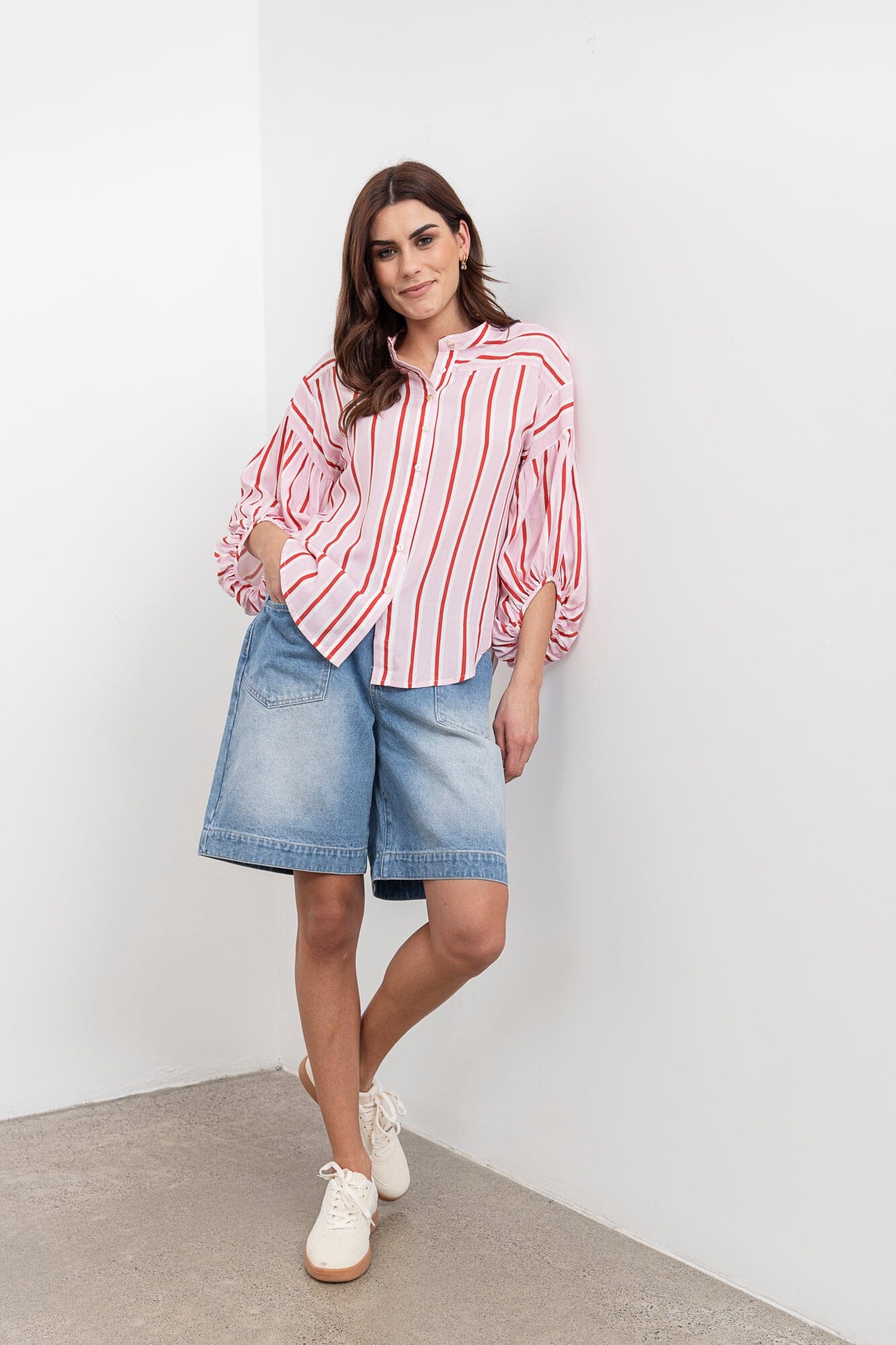 Bronte Shirt Candy Stripe
