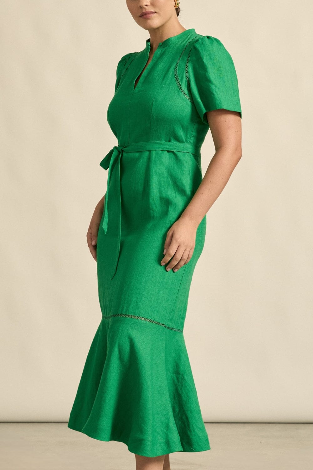 Cable Dress Parrot