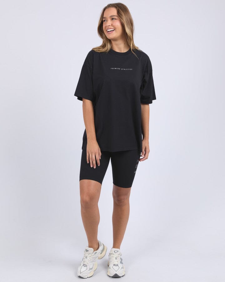 Captain Tee Washed Black