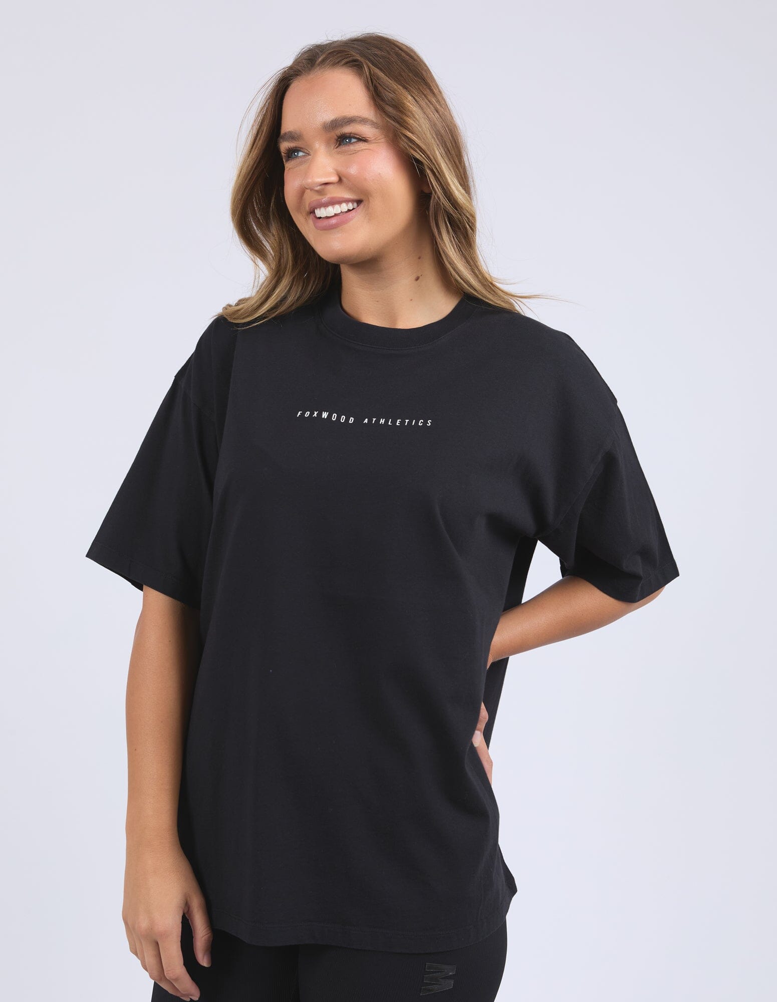 Captain Tee Washed Black