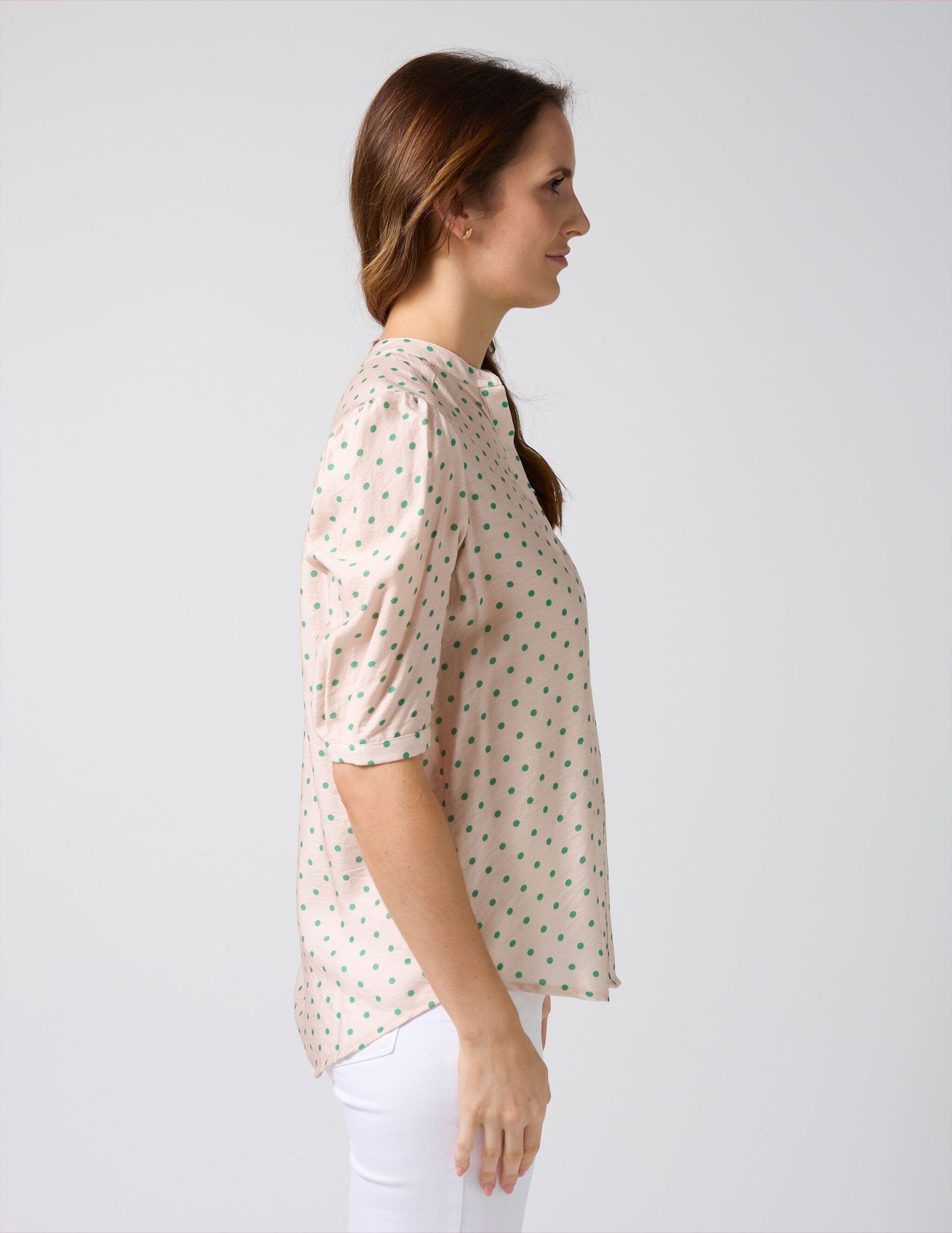 Cassie Blouse Peppermint Pattie