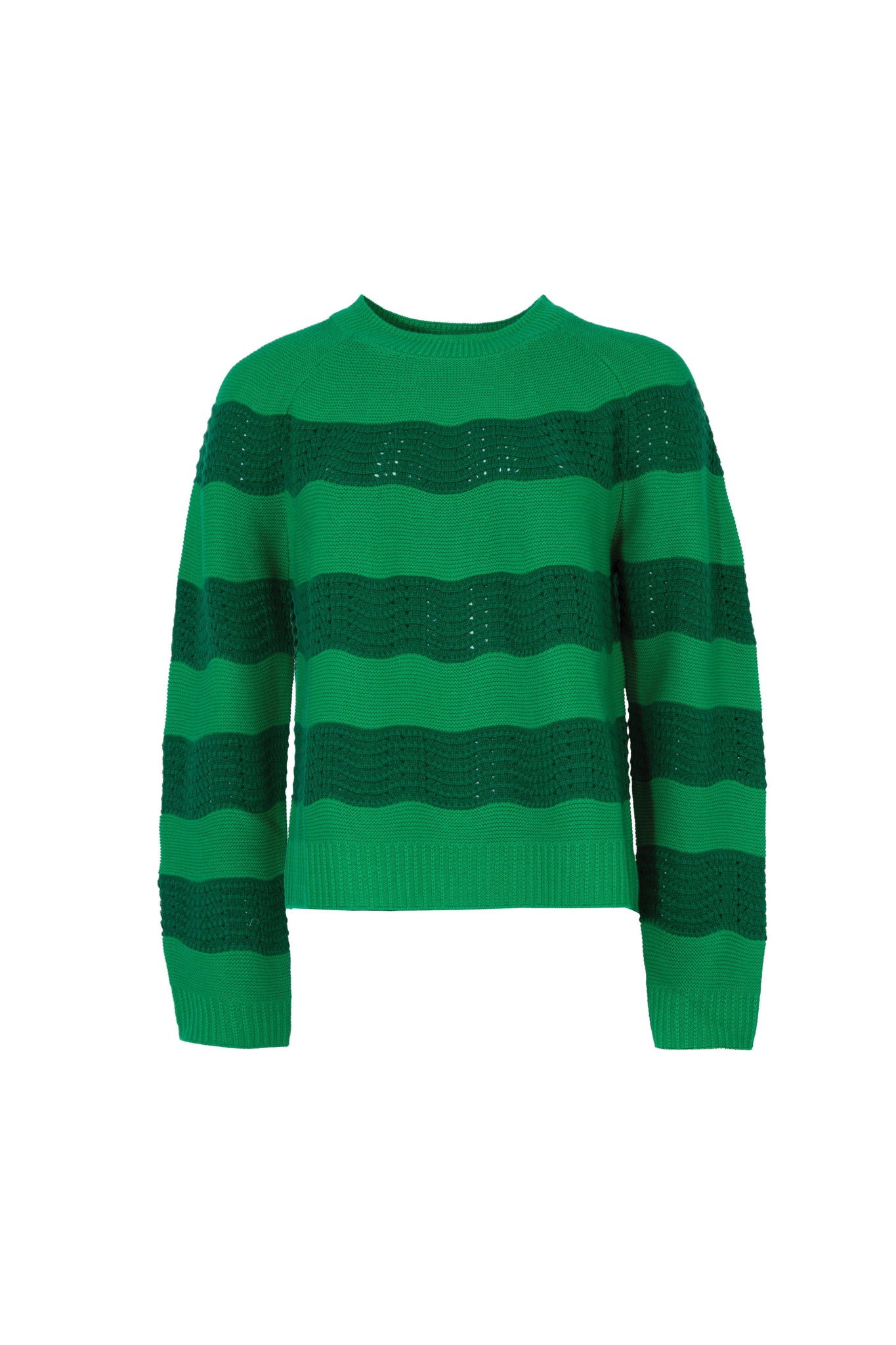 GET OVER KNIT GREEN
