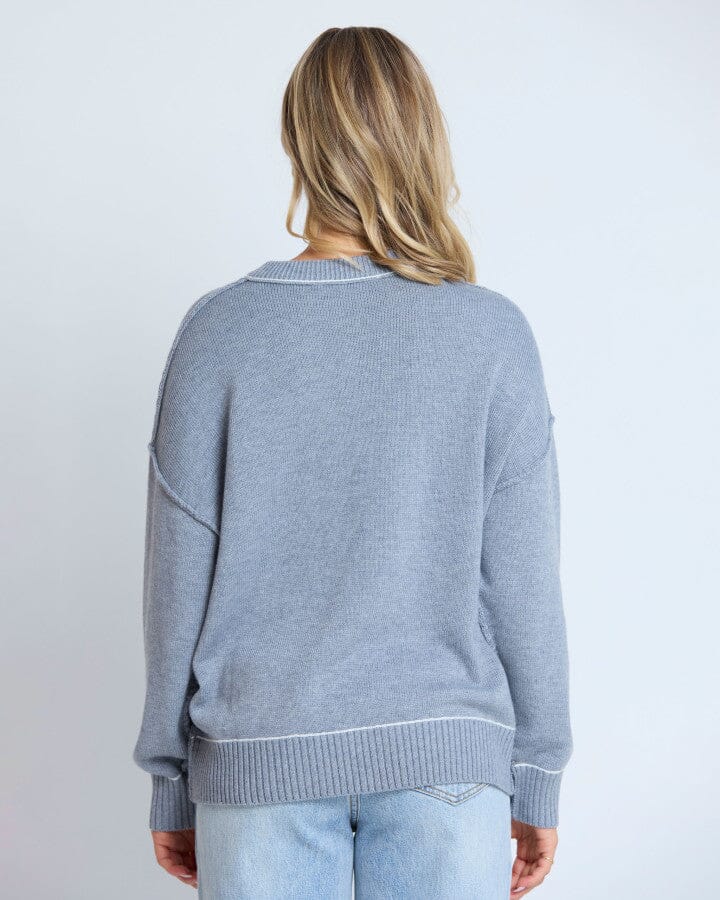 Denver Jumper Grey Marle