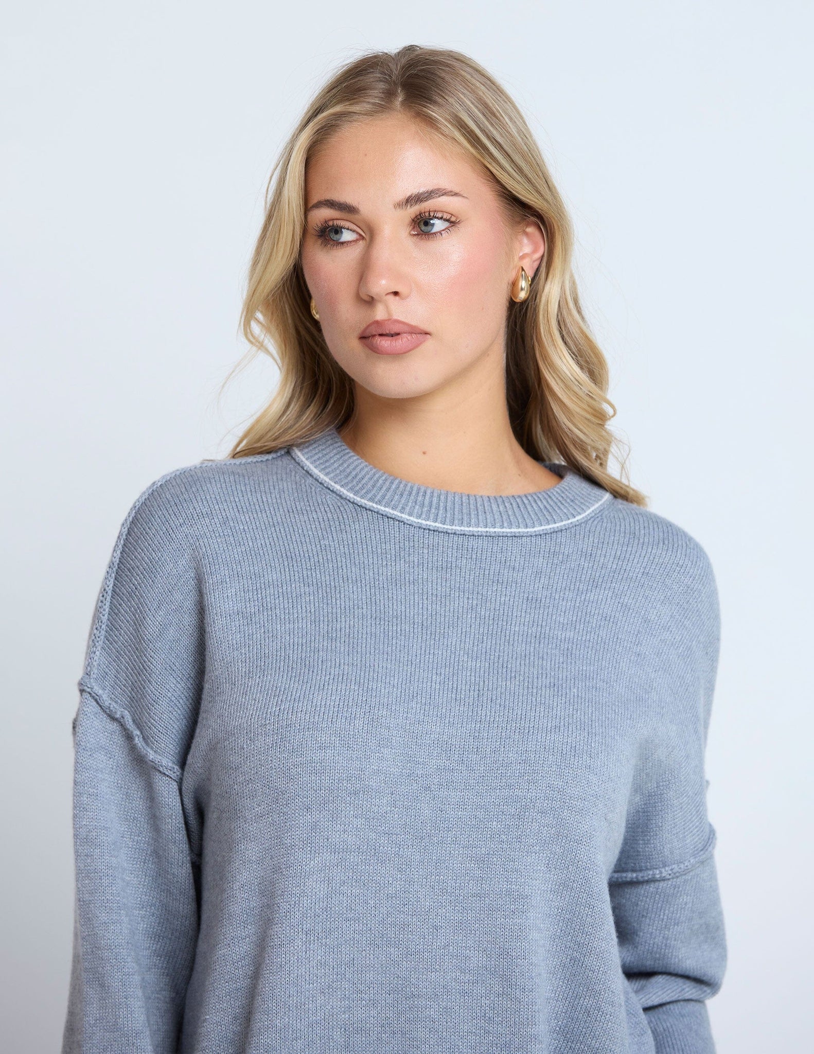 Denver Jumper Grey Marle