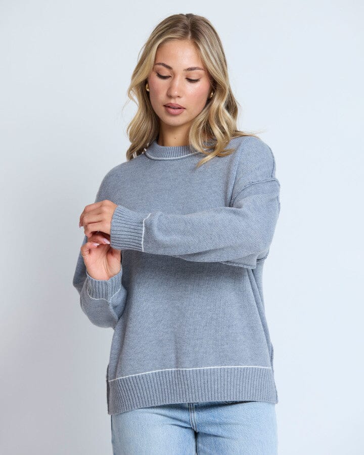 Denver Jumper Grey Marle