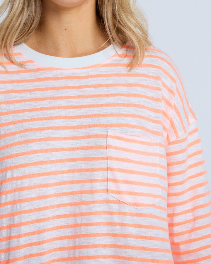 Drop Shoulder Tee Glow Track