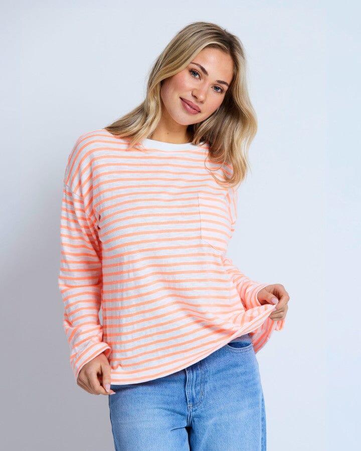 Drop Shoulder Tee Glow Track