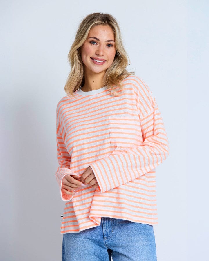 Drop Shoulder Tee Glow Track