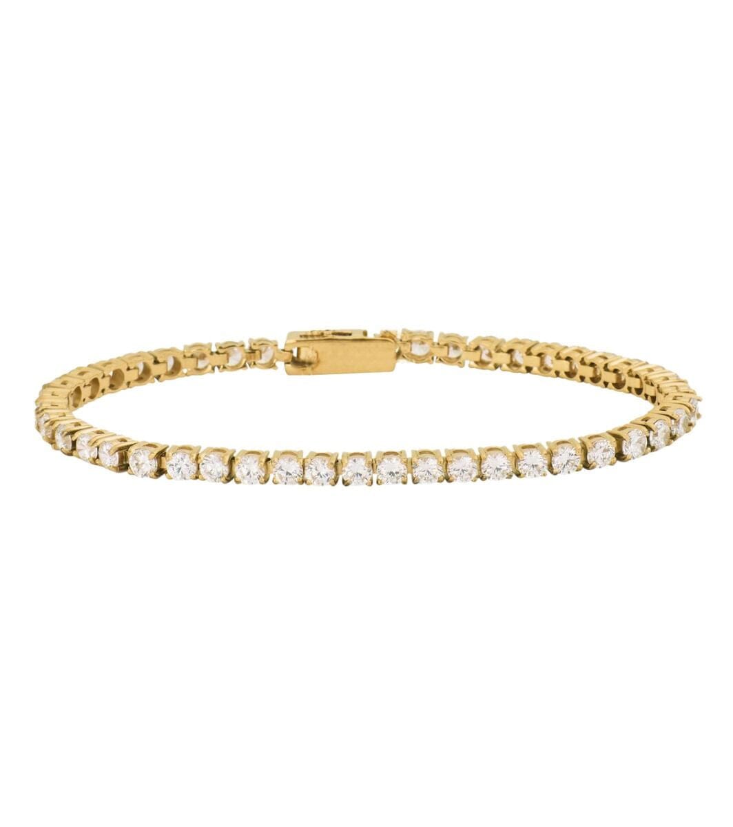 TENNIS BRACELET GOLD - SMALL