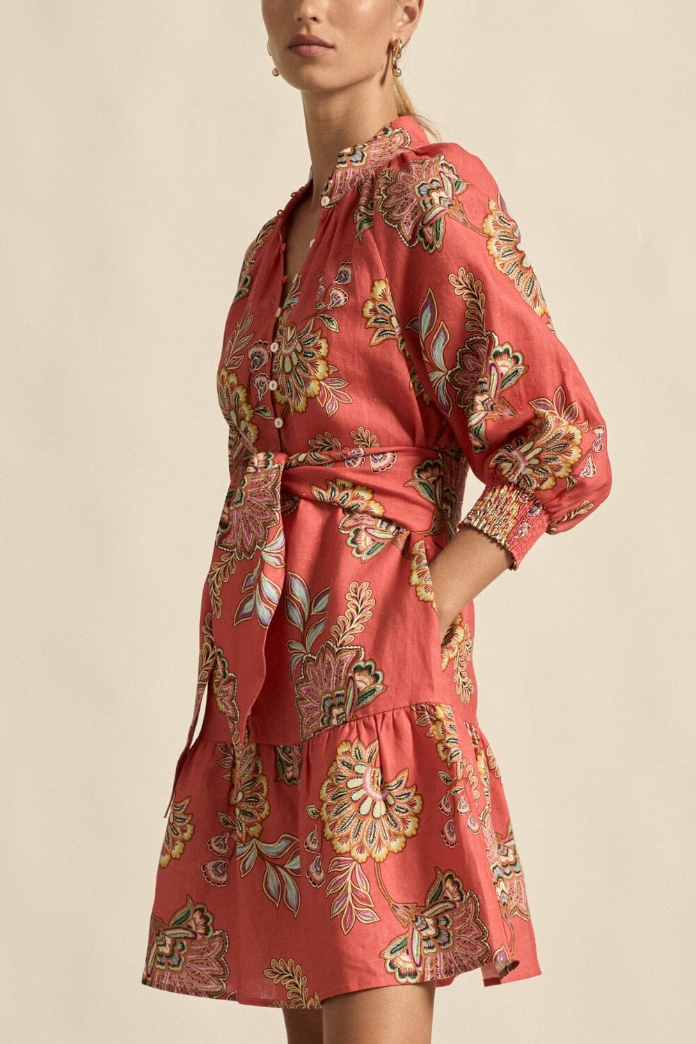 Elated Dress Kgari Melon