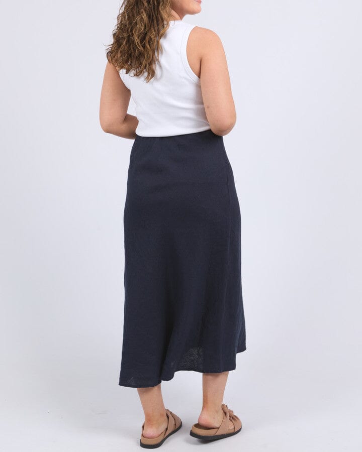 Eleni Skirt Dark Sapphire
