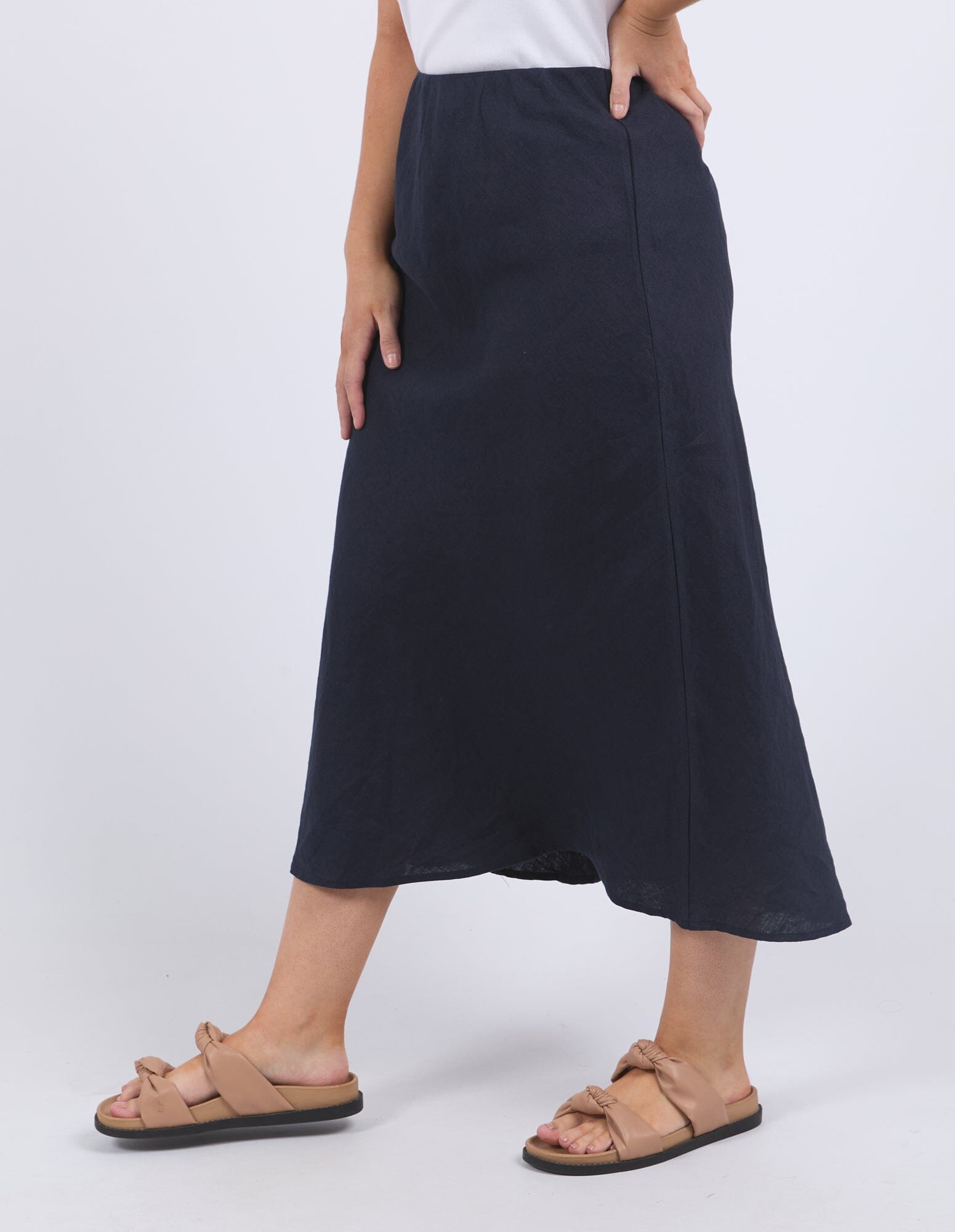 Eleni Skirt Dark Sapphire
