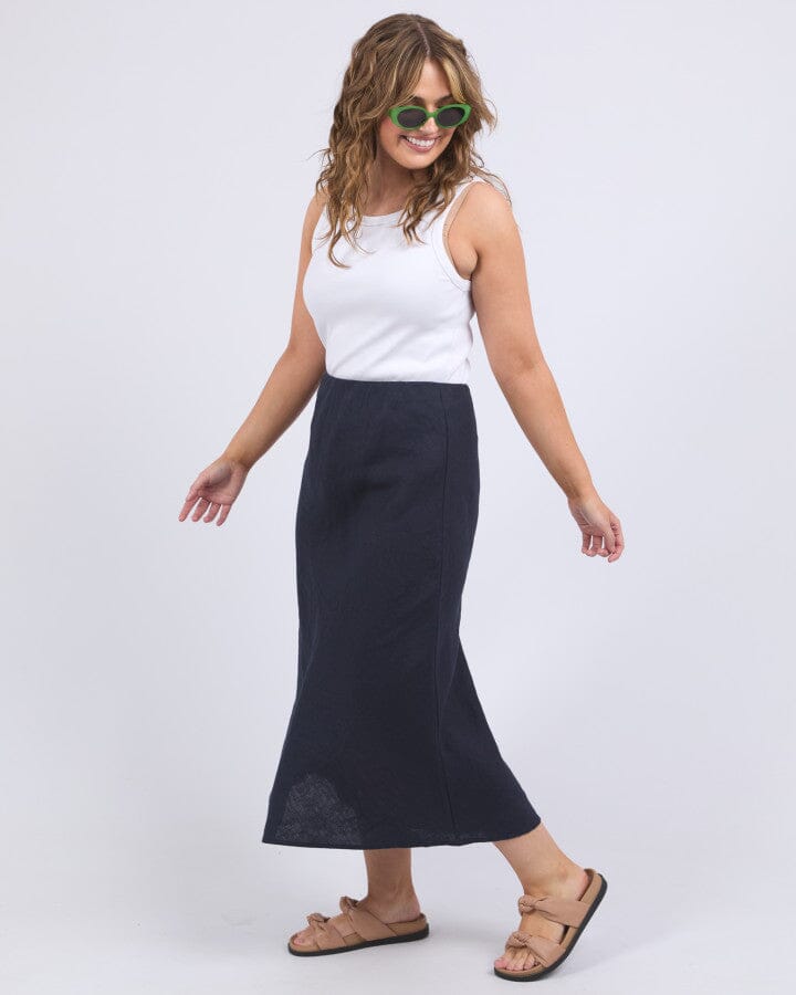 Eleni Skirt Dark Sapphire