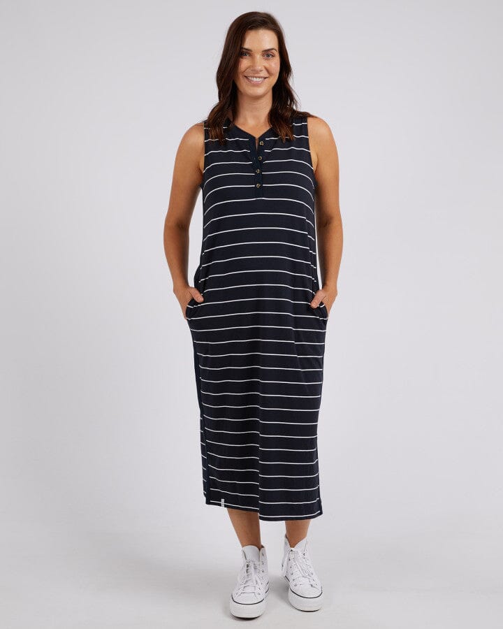 ELYSSIAN DRESS - STRIPE