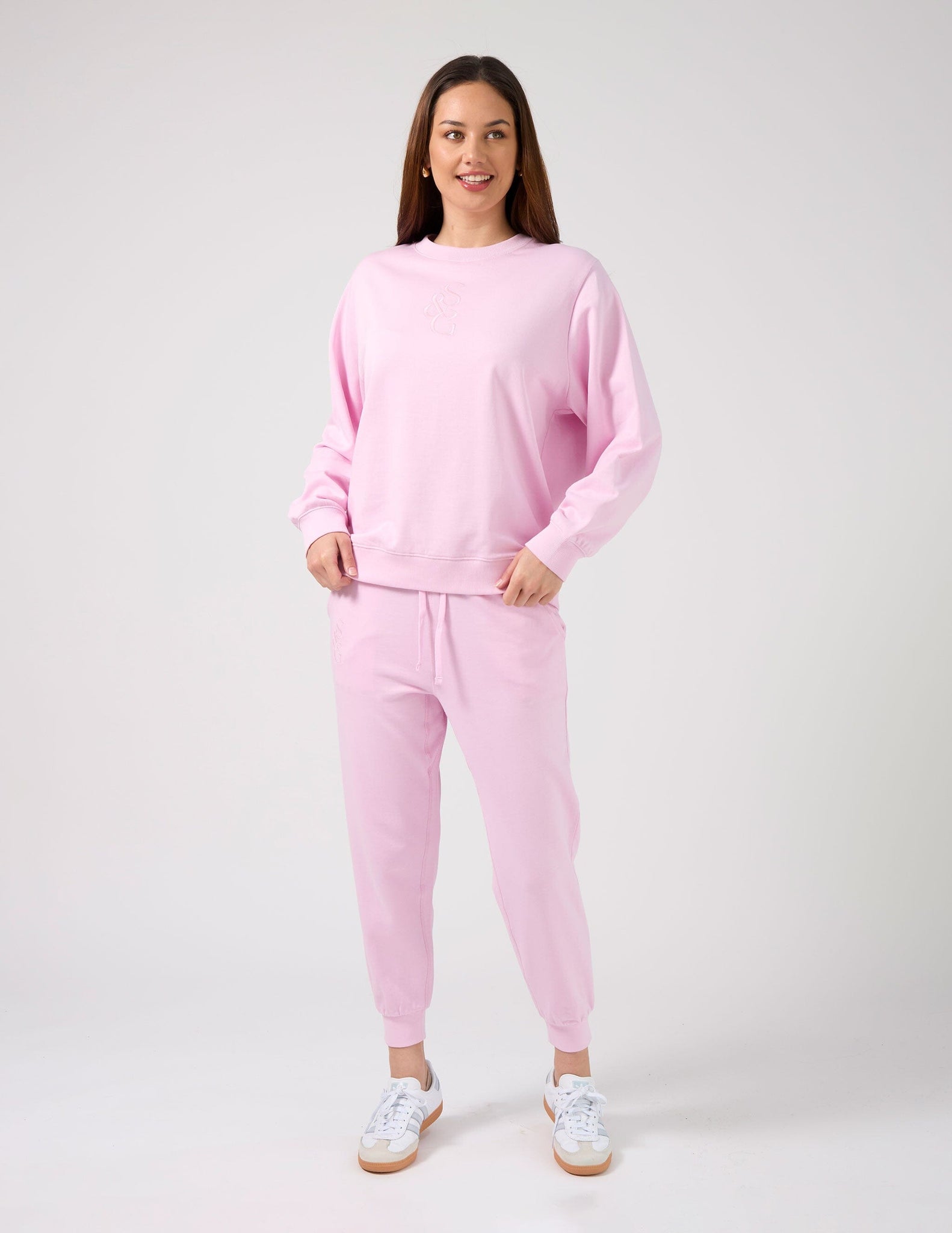 Essential Sweater Candyfloss with S+G Logo