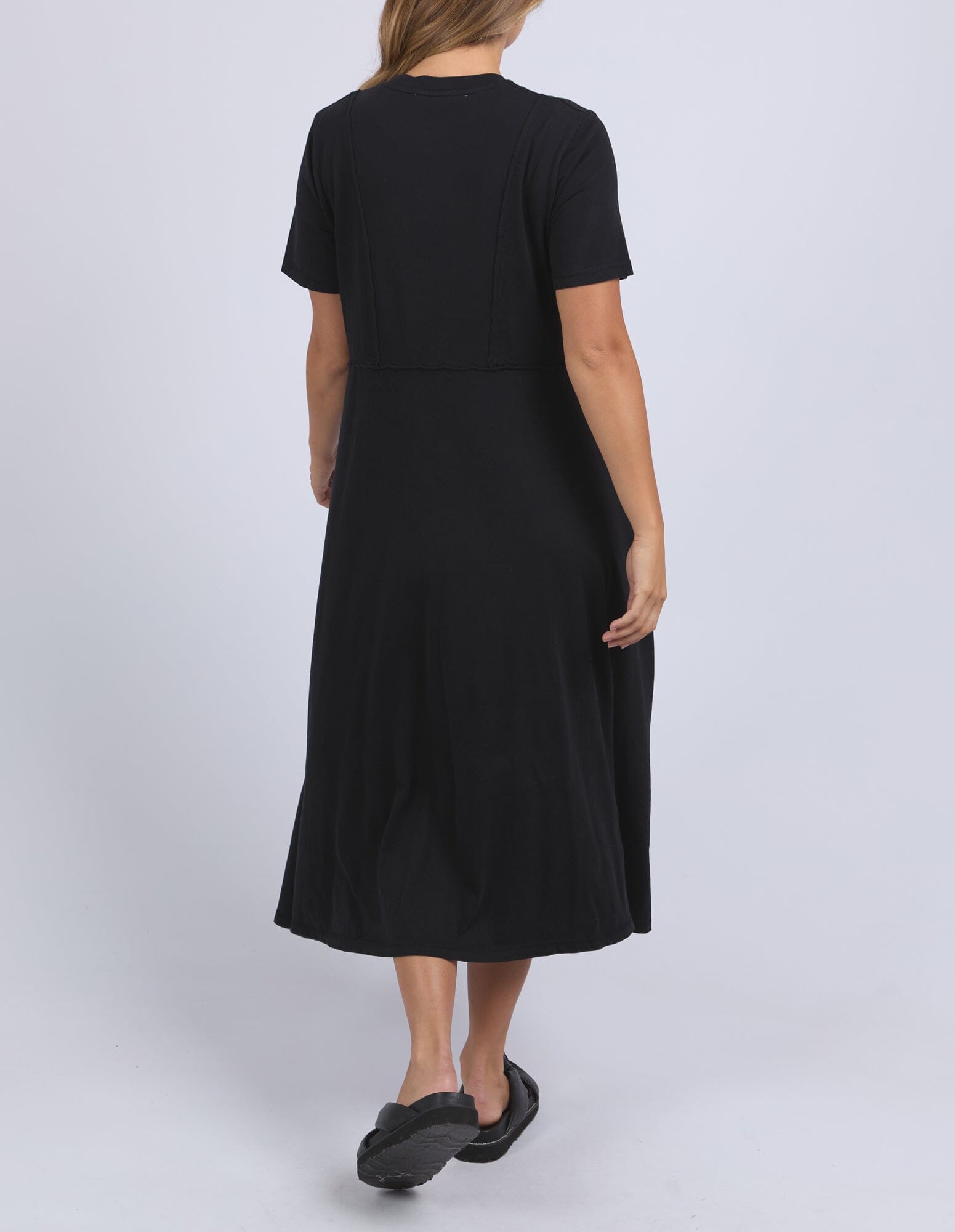 Eva Midi Dress Black