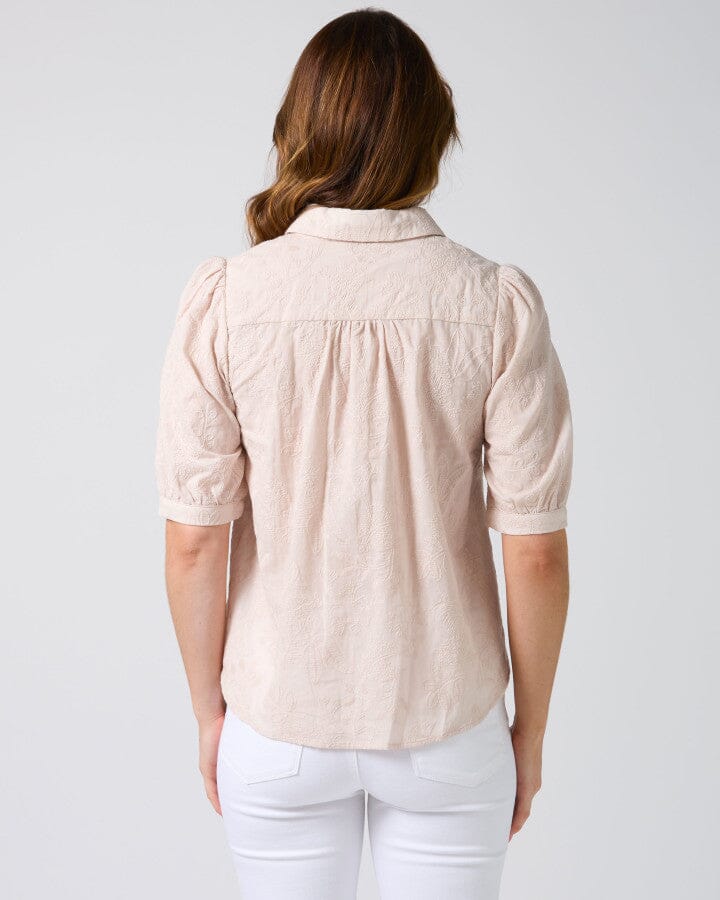 Evie Blouse Blush Pink