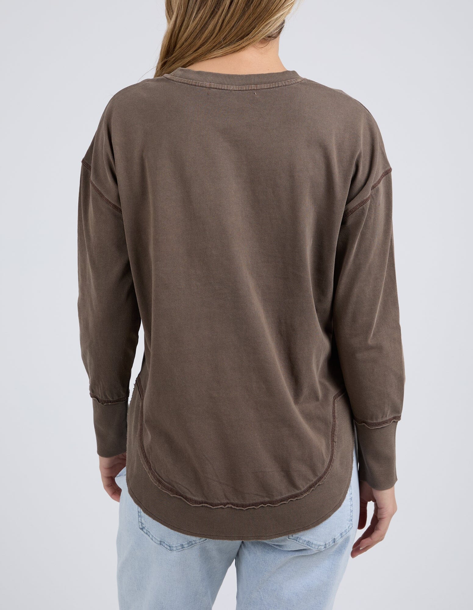 Farrah Long Sleeve Coffee Quartz