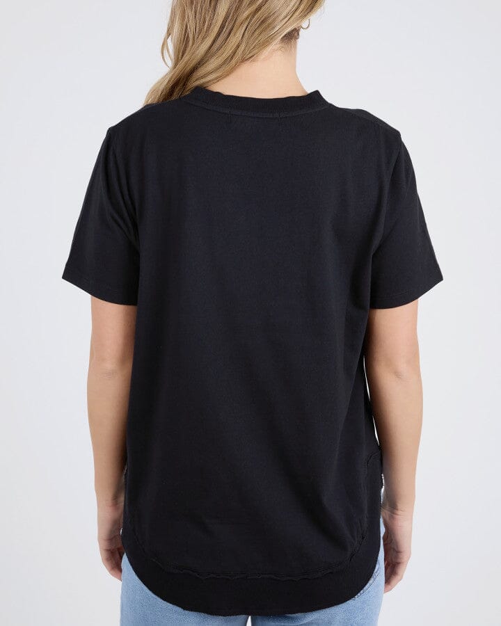 FARRAH SS TEE BLACK