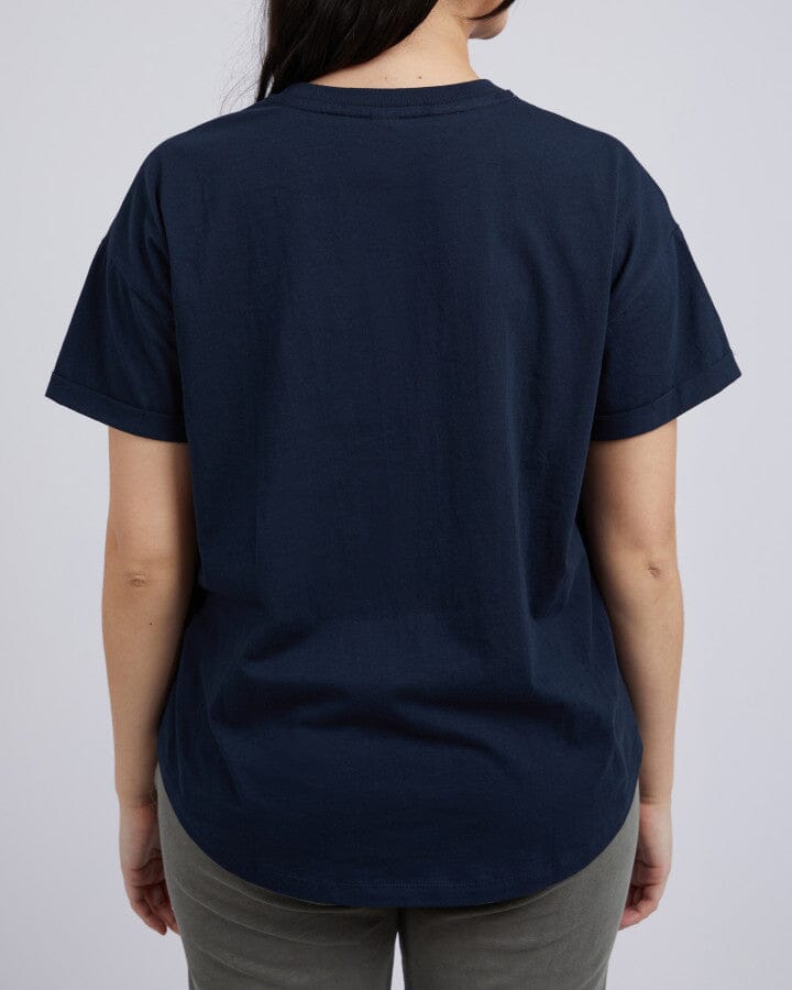 Halli SS Tee Navy