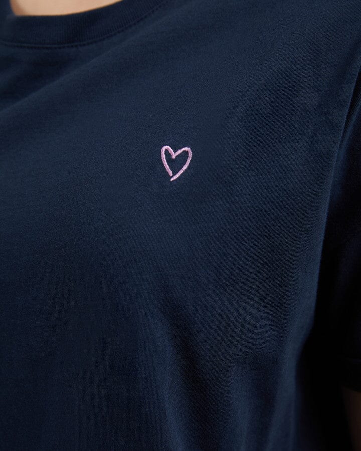 Halli SS Tee Navy