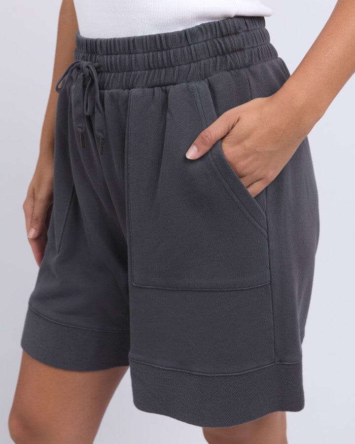 Hustler Short Charcoal