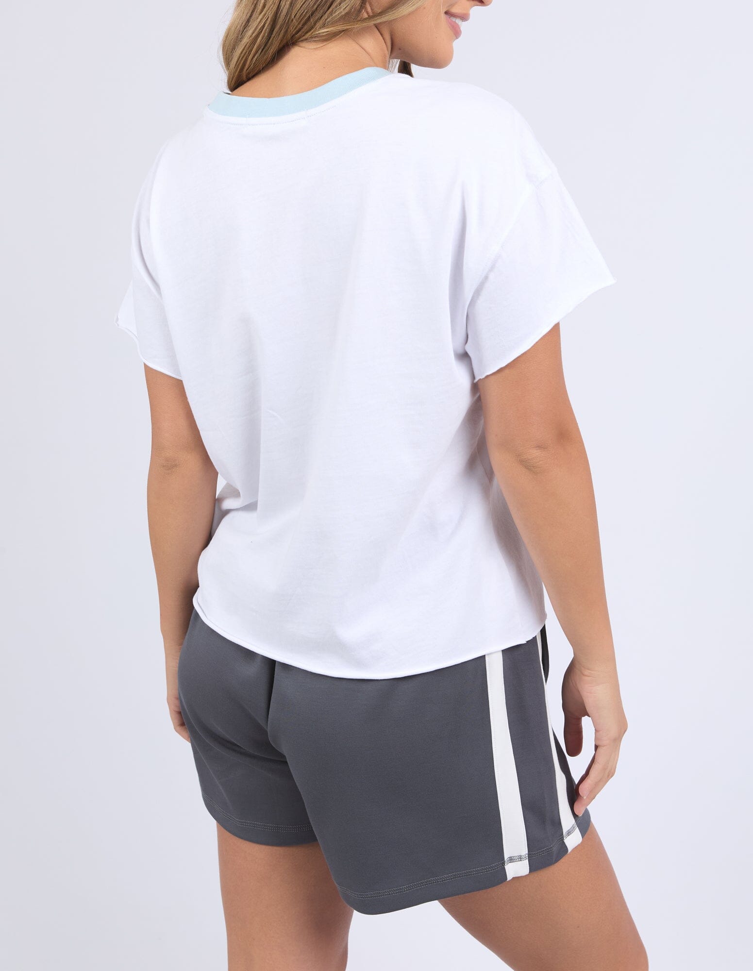 Intensity Contrast Tee White
