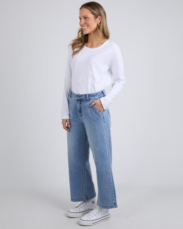 IZZY WIDE LEG JEAN VBLUE