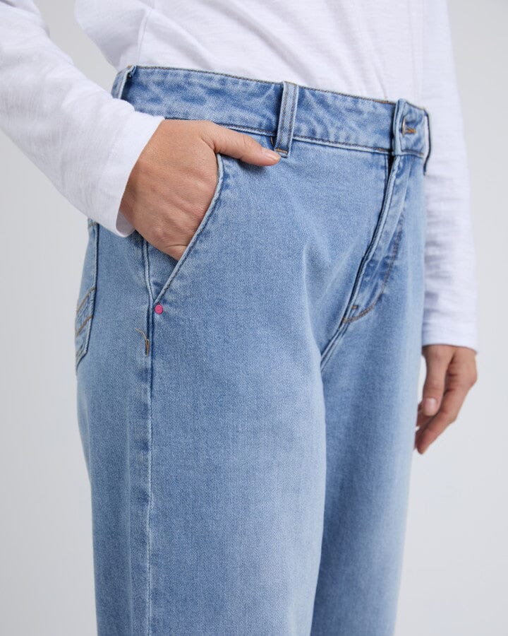 IZZY WIDE LEG JEAN VBLUE