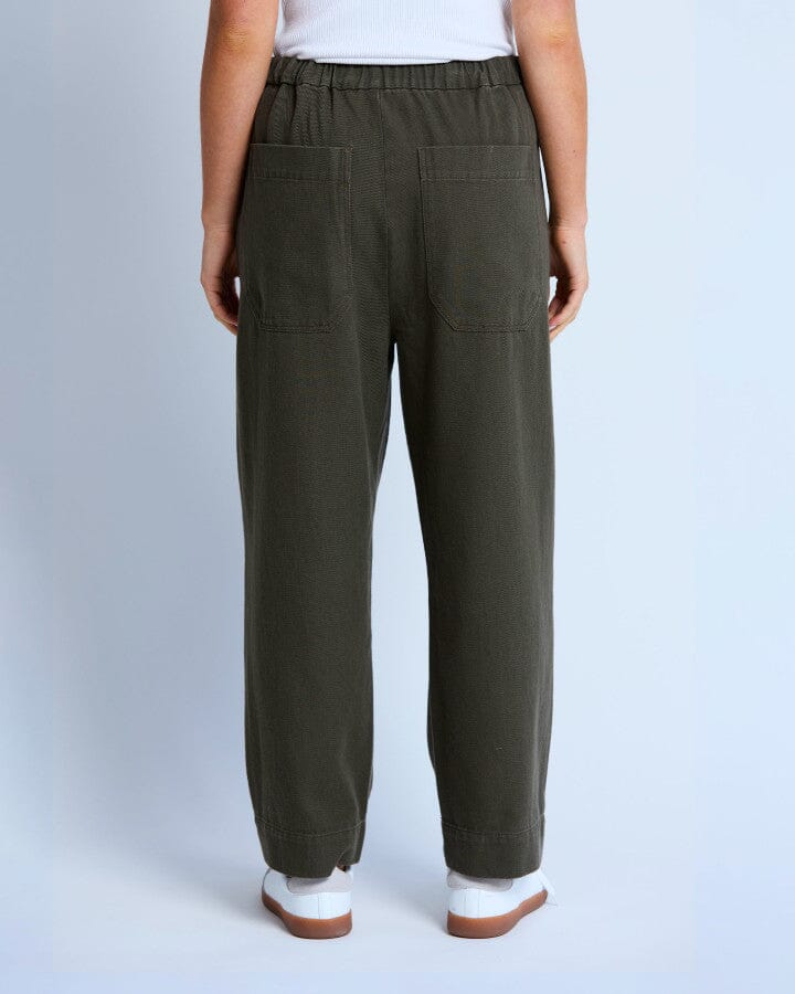 Jamie Barrel Pant Moss