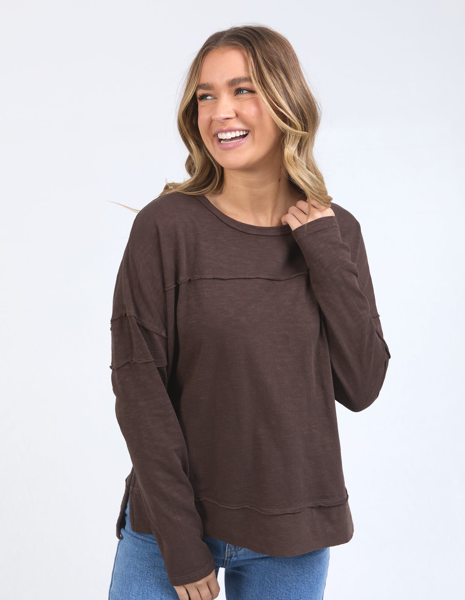 JAYNE THROW ON TOP COFFEE BEAN