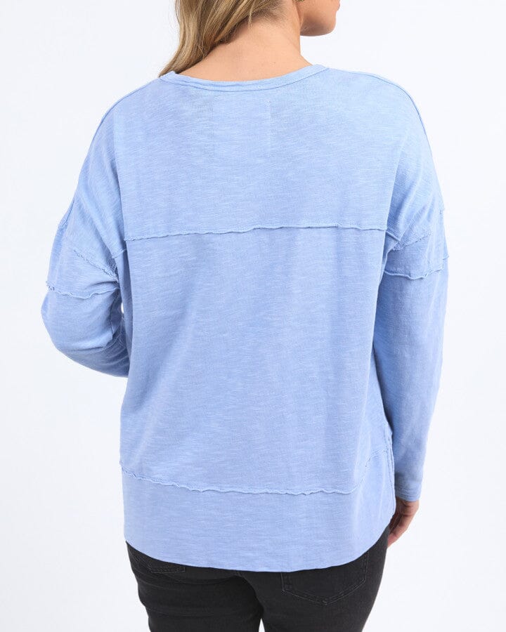 JAYNE THROW ON TOP LIGHT BLUE