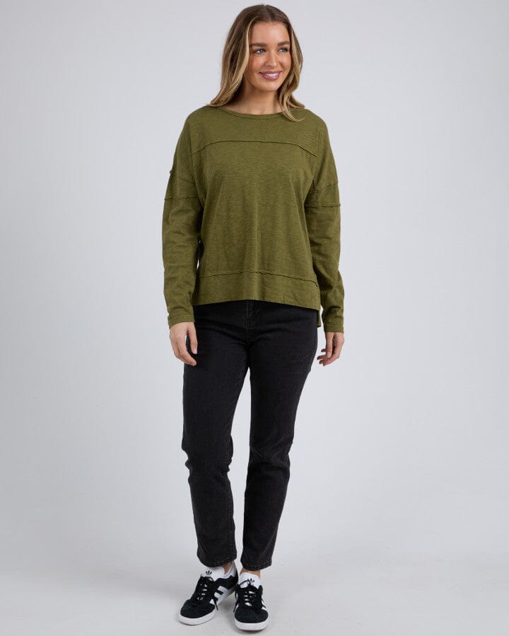 JAYNE THROW ON TOP OLIVE