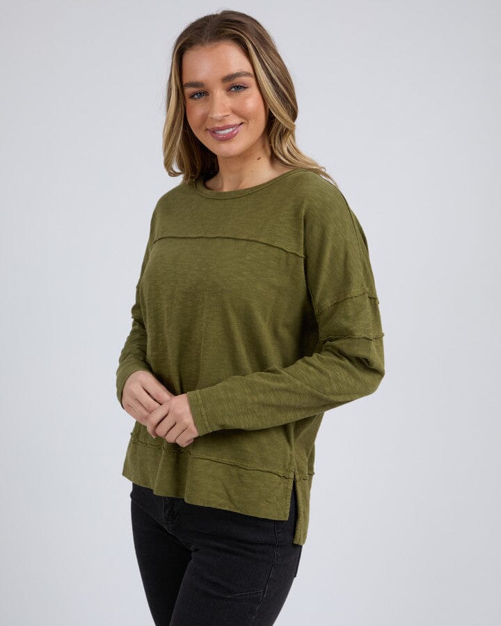 JAYNE THROW ON TOP OLIVE