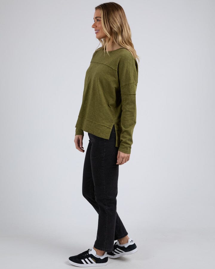 JAYNE THROW ON TOP OLIVE
