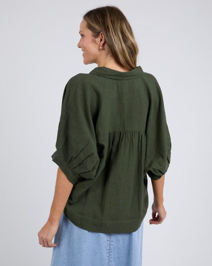 JEMIMA SHIRT BASIL