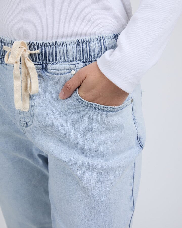 JULIETTE JOGGER JEAN L/BLUE