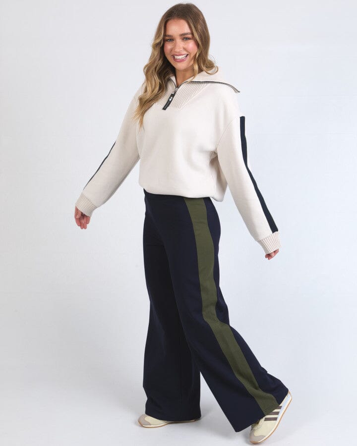 Juno Pant Navy/Green