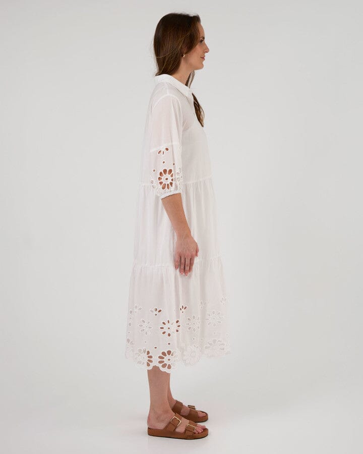 Lainey Dress White