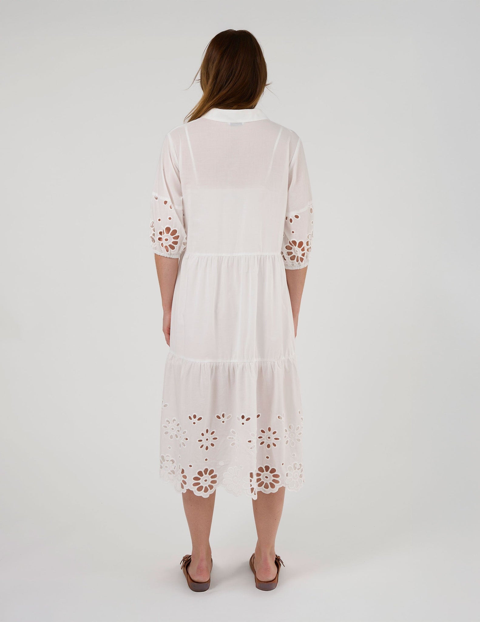 Lainey Dress White