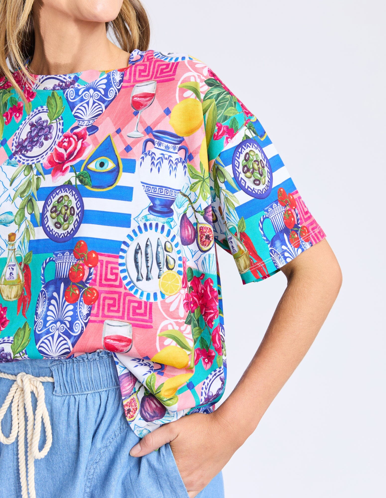 Lala Land Tee Yardage Print