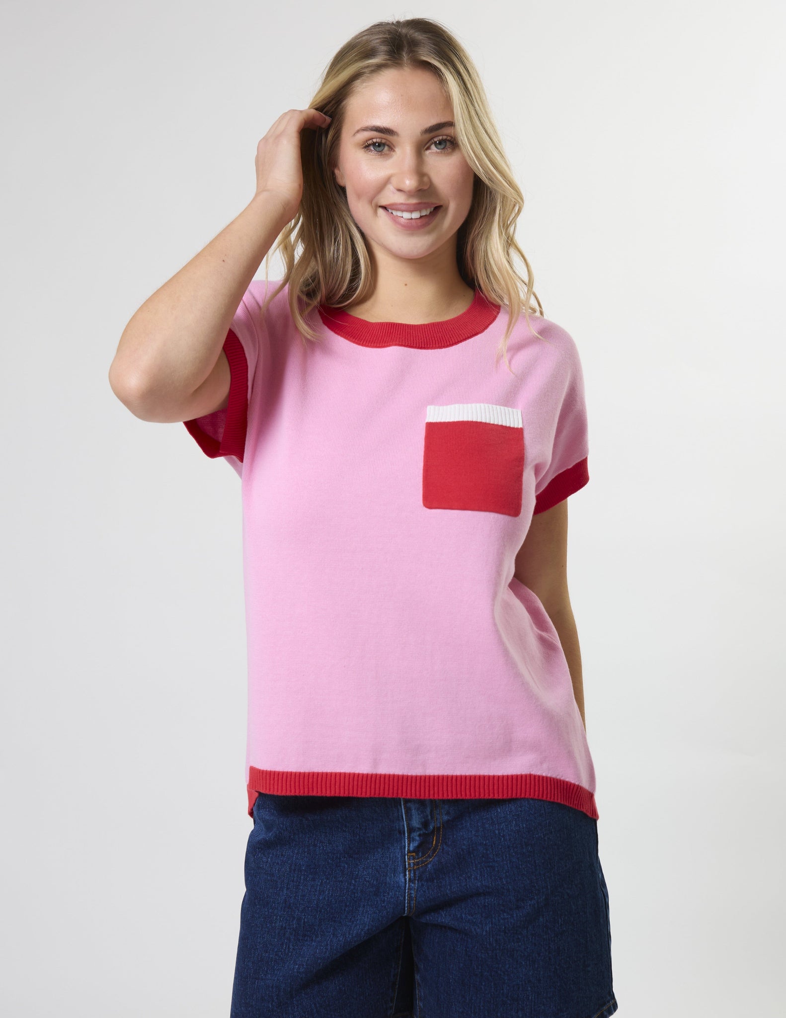 Laneway Pocket Pink/Red
