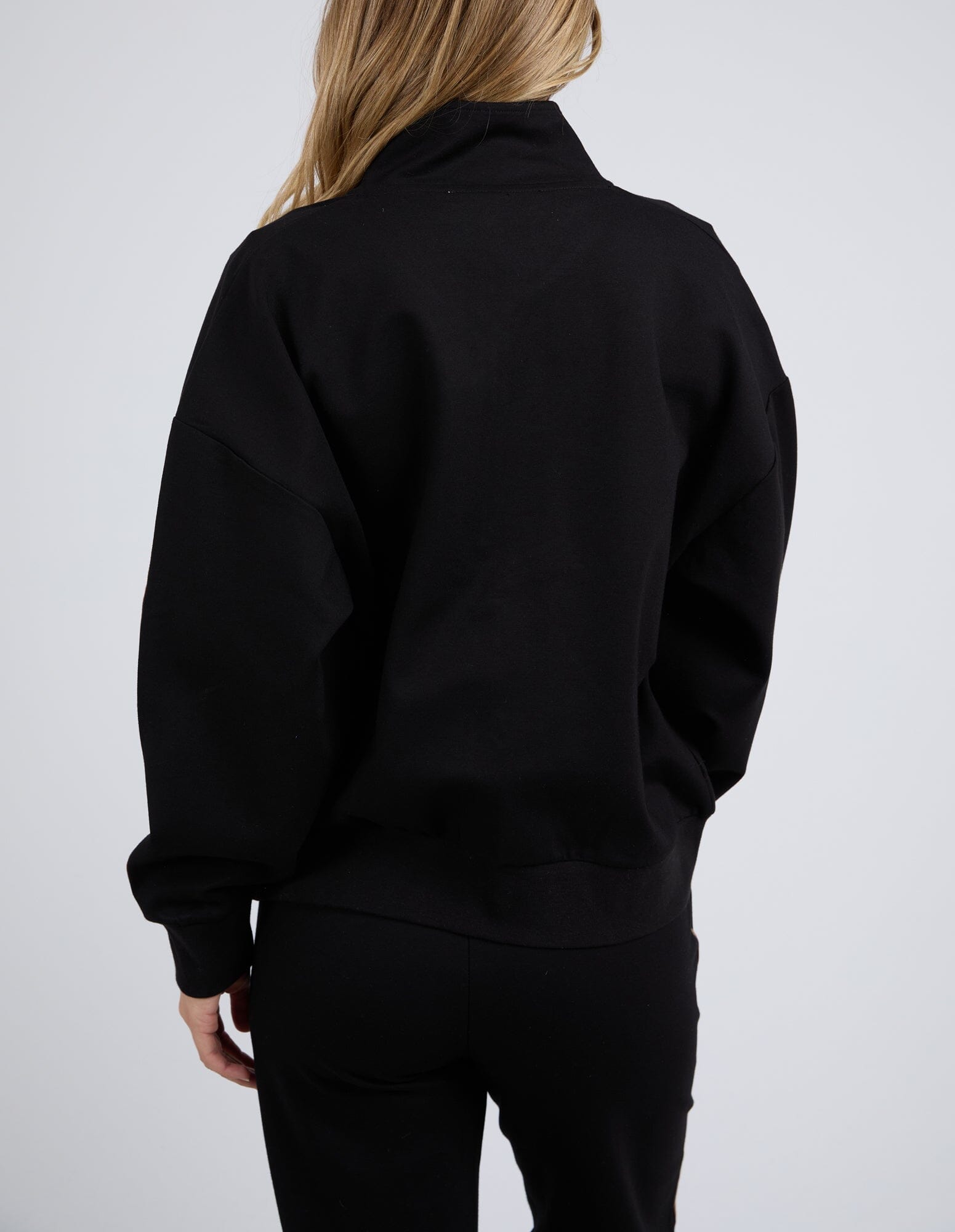 LONDON ZIP THRU BLACK