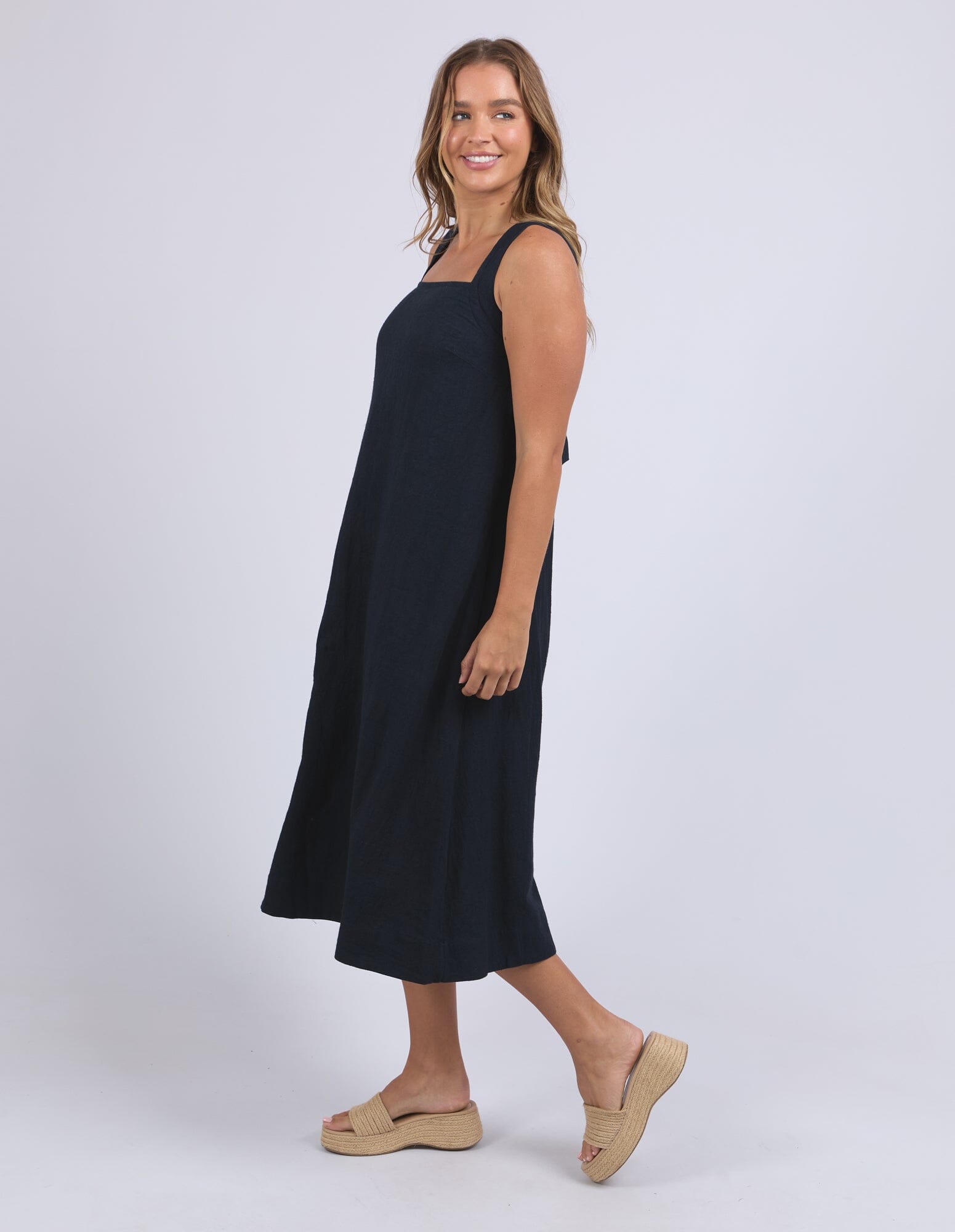 Lourdes Dress Navy