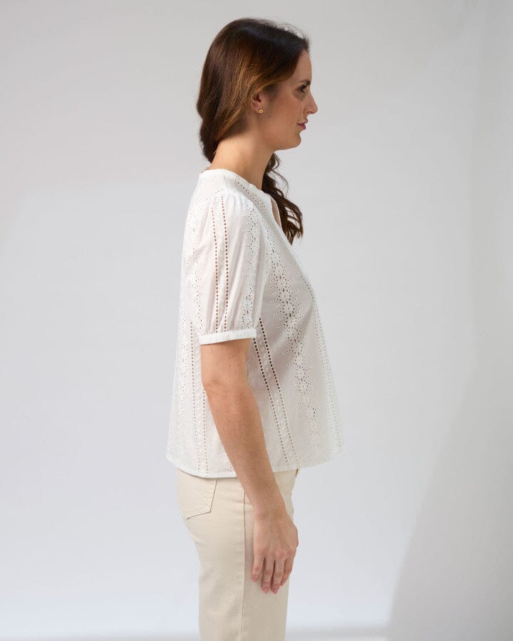 Maddie Blouse White